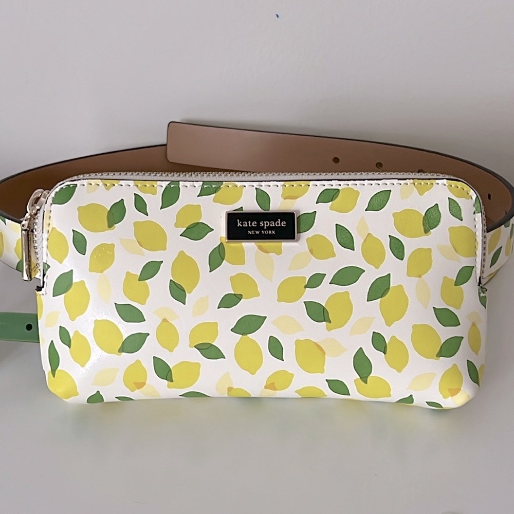 NWT 🍋 Kate Spade Lemon Belt Bag Large XL